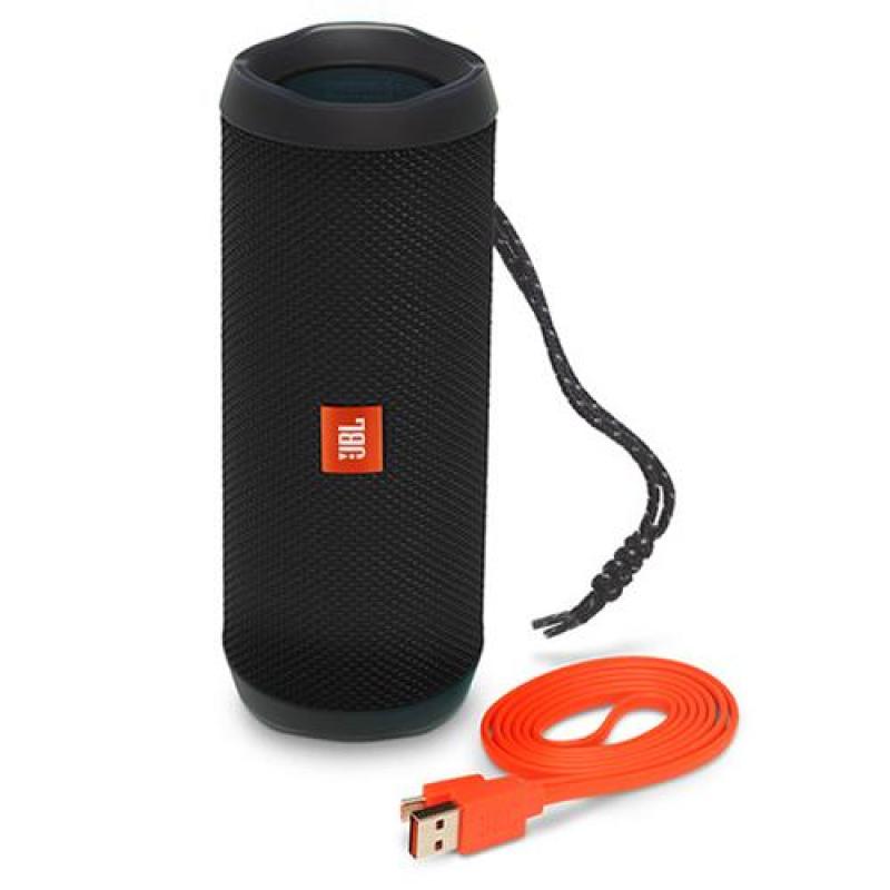 JBL Flip 4 (1 year warranty) Waterproof Bluetooth Speaker (Black) Singapore