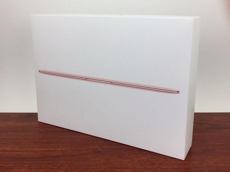 Apple Rose Gold MacBook 12 Laptop Retina 1.3GHz i5 512GB sealed