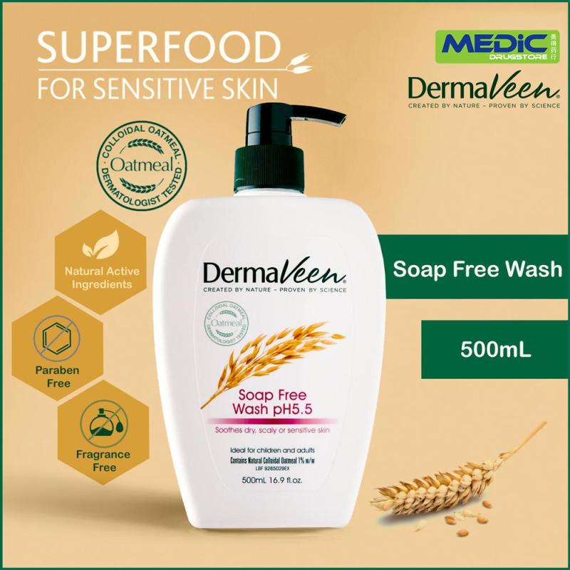 Buy DermaVeen Soap Free Wash pH5.5 500ml Singapore