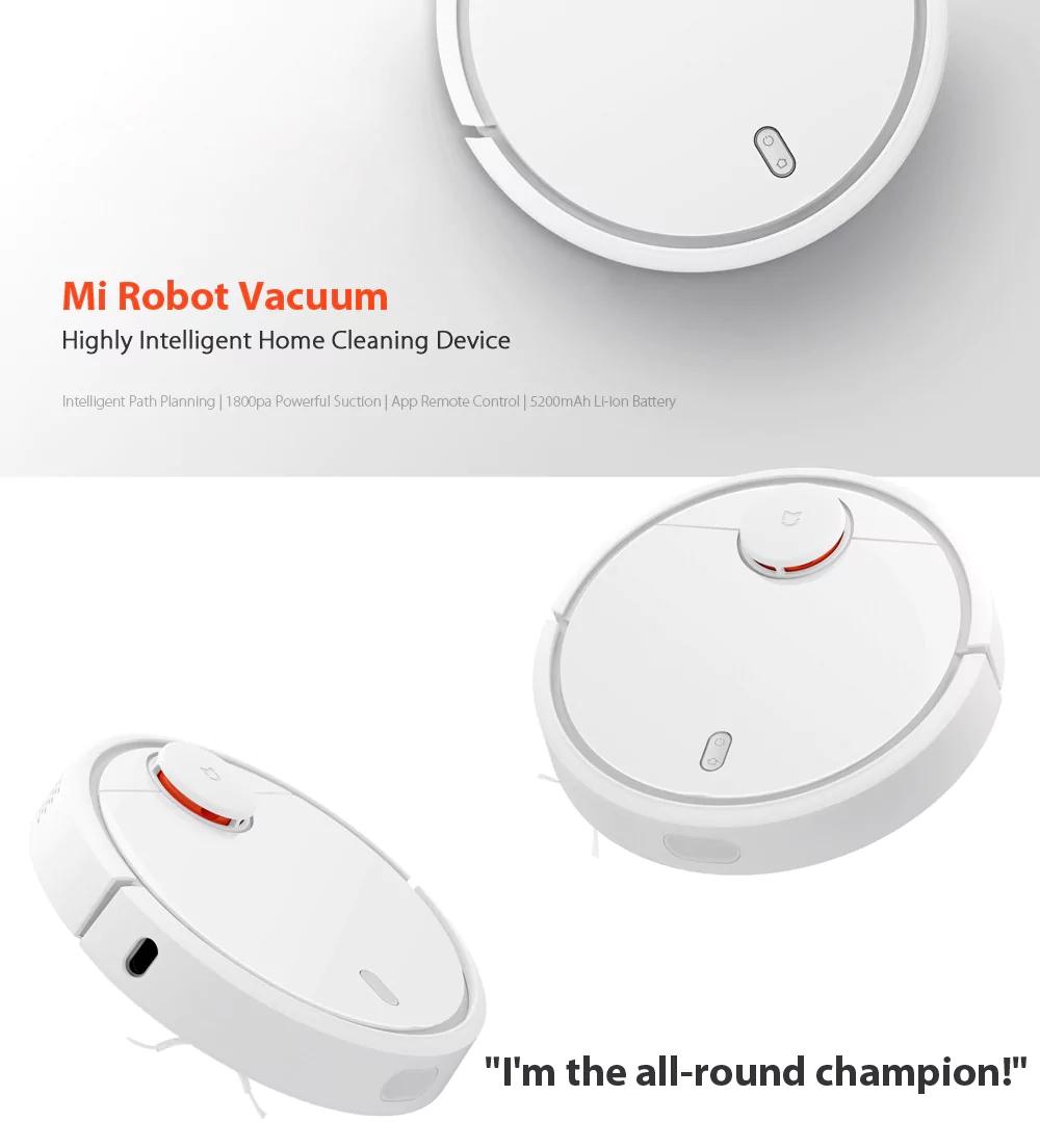 Original Xiaomi Smart Vacuum Cleaner App Remote Control 5200mAh Li-ion Battery