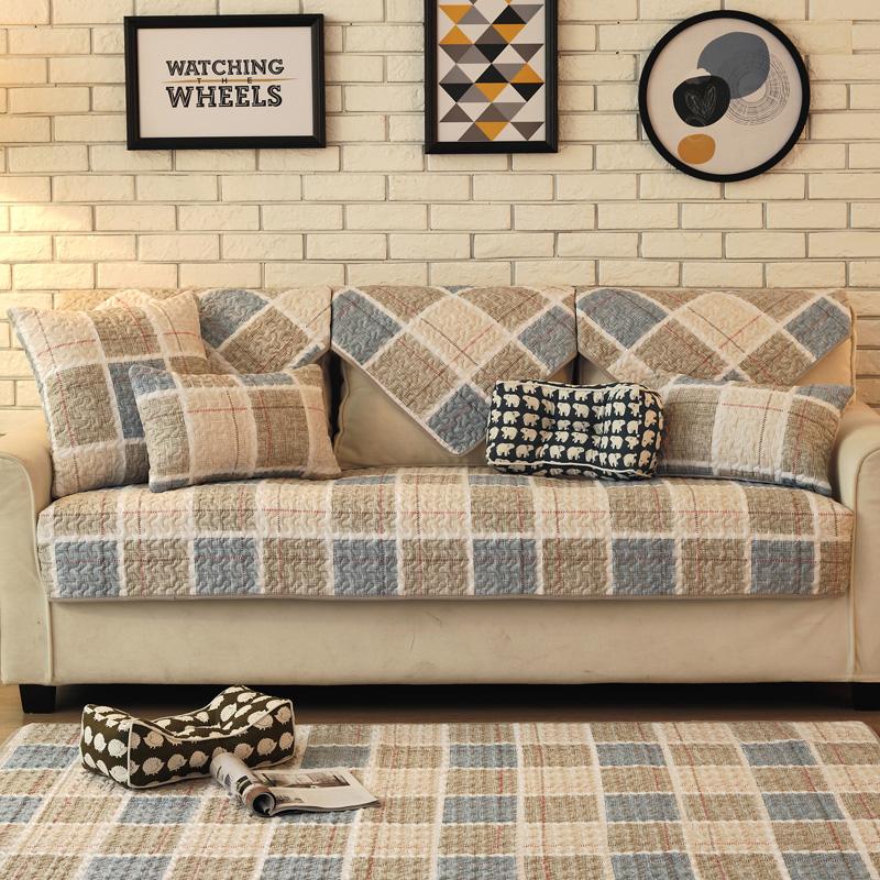 Nordik Katun Kain Anti Selip Bantal Sofa Modern Minimalis Kulit Penutup Sofa Bungkus Penuh Universal Set Ruang Tamu Kain Alas Sofa Penutup Januari 2019 - 4 Nordik katun Kain Anti Selip bantal sofa modern minimalis kulit penutup sofa Bungkus Penuh universal set ruang tamu kain alas sofa Penutup - 4