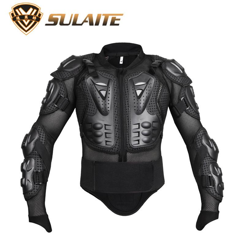 Coromose Men Motorbike Motorcross Racing Protective Mesh Jacket Armor Full Body Spine Chest Shoulder Arm Protector Gear Specification:M