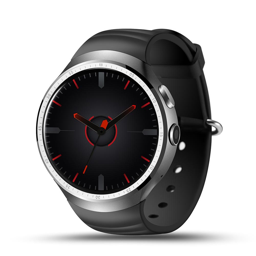LES1 Jam Tangan Pintar Android 5.1 OS MTK6580 Quad Core 1 GB + 16 GB Bluetooth 3G Wifi Reloj Inteligente Arloji Pintar Android Jam Tangan
