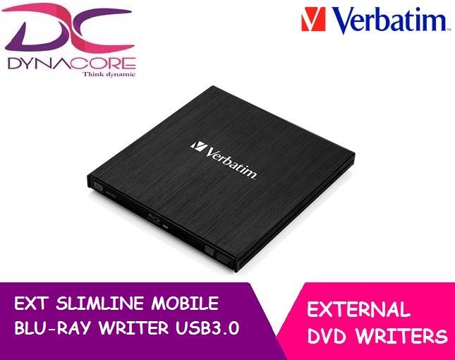 VERBATIM EXT SLIMLINE MOBILE BLU-RAY WRITER USB3.0