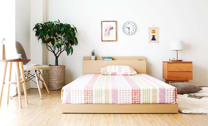 Velvet Japanese Bed (Japan Size)