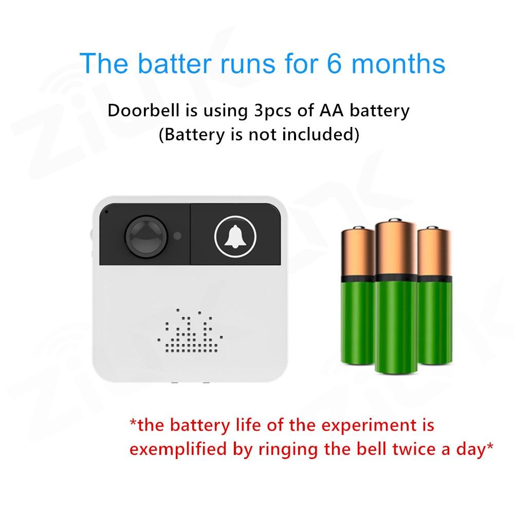 wifi doorbell battery