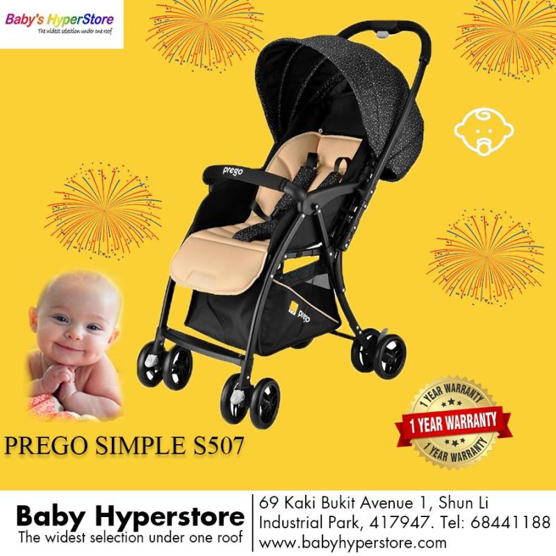 Prego S507 Simple Reversible Handle Stroller Singapore