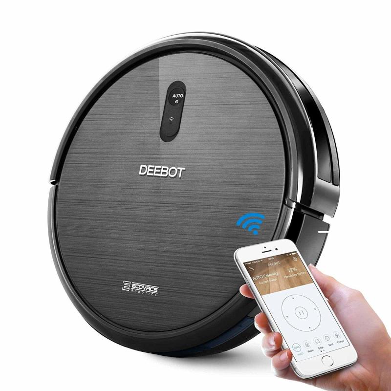 ECOVACS DEEBOT N79 Robotic Vacuum Cleaner with Strong Suction, for Low-pile Carpet, Hard floor, Wi-Fi Connected Singapore