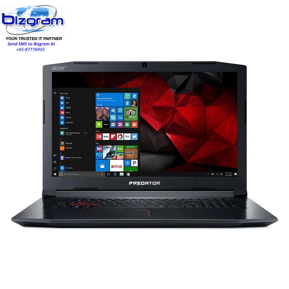 Acer Predator Helios 300 Ph317-52-74Z2 Gaming Laptop - 17.3 Fhd Ips Led-Backlit Display