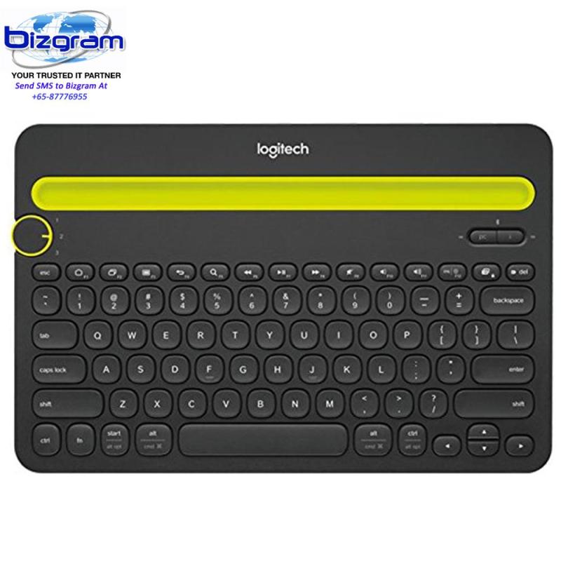 Logitech K480 Bluetooth Multi Device Keyboard - Black 920-006380 Singapore