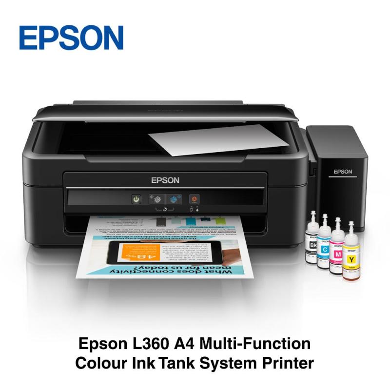 Epson L360 A4 Multi Function Colour Ink Tank System Printer Singapore