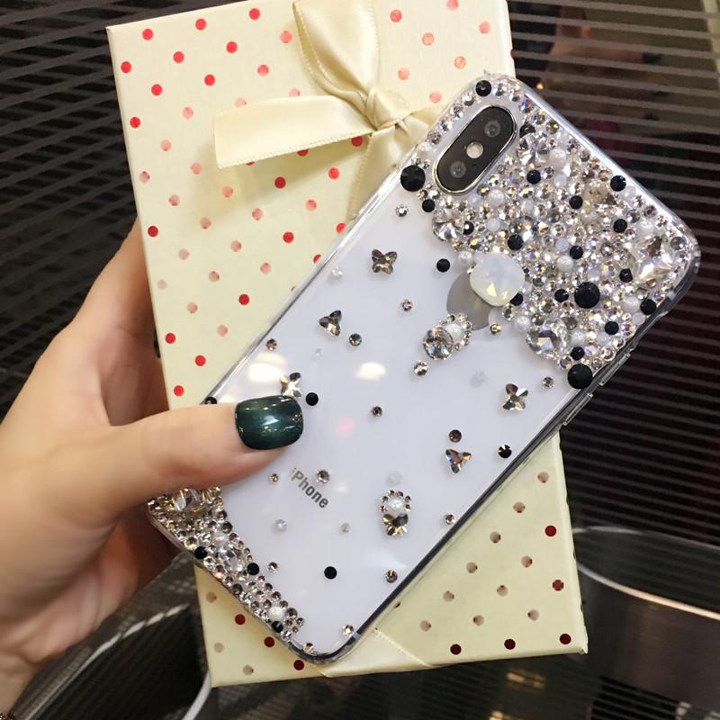 Untuk Vivo Y51/Y51T Case Buatan Tangan Berlian Imitasi Case Berlian Kristal Merak Sarung Bunga Leopard Telepon Case-Internasional