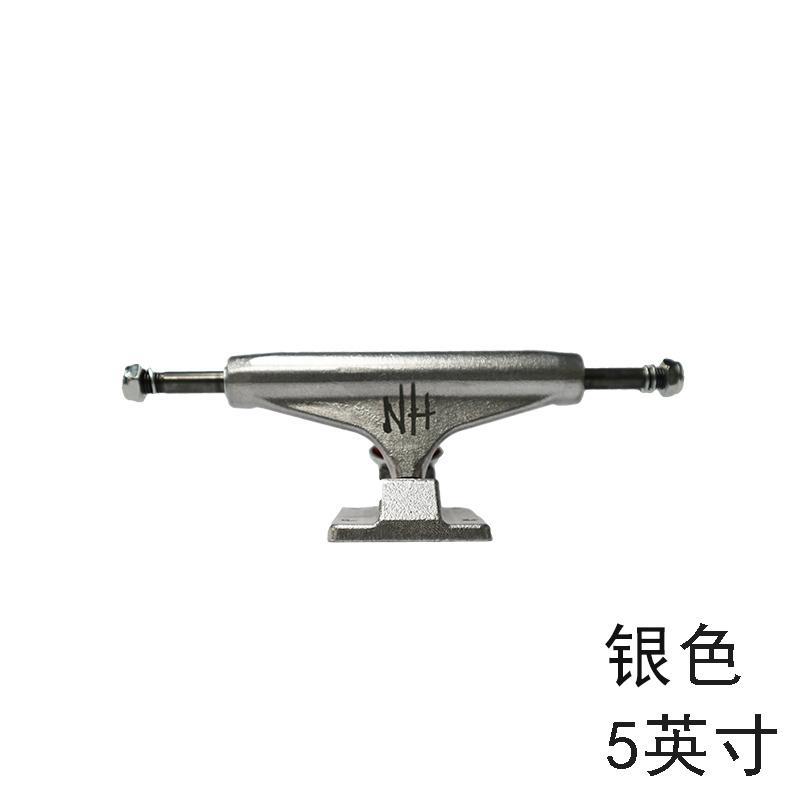Phân phối Chính Hãng HN Mẫu Mới Trọng Lực Đúc Siêu Nhẹ Đôi Trống Ván Trượt Cầu Magiê Hợp Kim Nhôm Giá Đỡ 5.0 Inch Ván Trượt Giá Đỡ