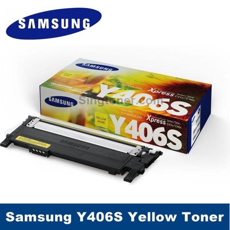 [Original] Samsung CLT Y406S Yellow Toner Cartridge for CLP-365W / CLT-Y406S Y406 Singapore