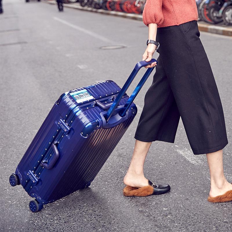 AS Aluminum Frame Trolley case, Universal Wheel Suit case