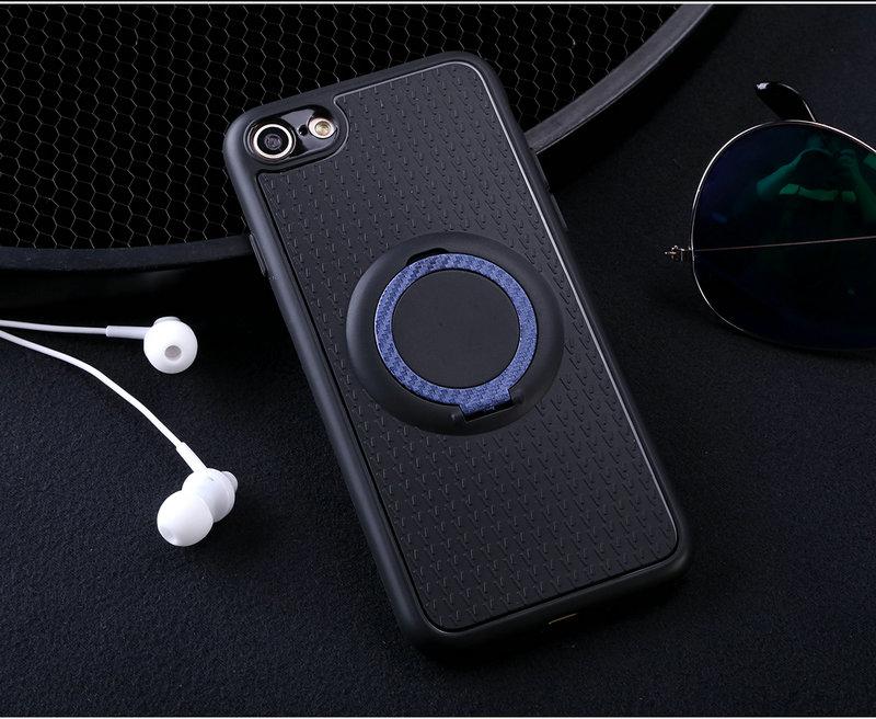 Casing untuk Huawei Enjoy 7 Plus Mobil Magnetic Braket Isap Jari Cincin Lembut TPU Penutup Belakang untuk Huawei Enjoy 7 Plus Versi Global