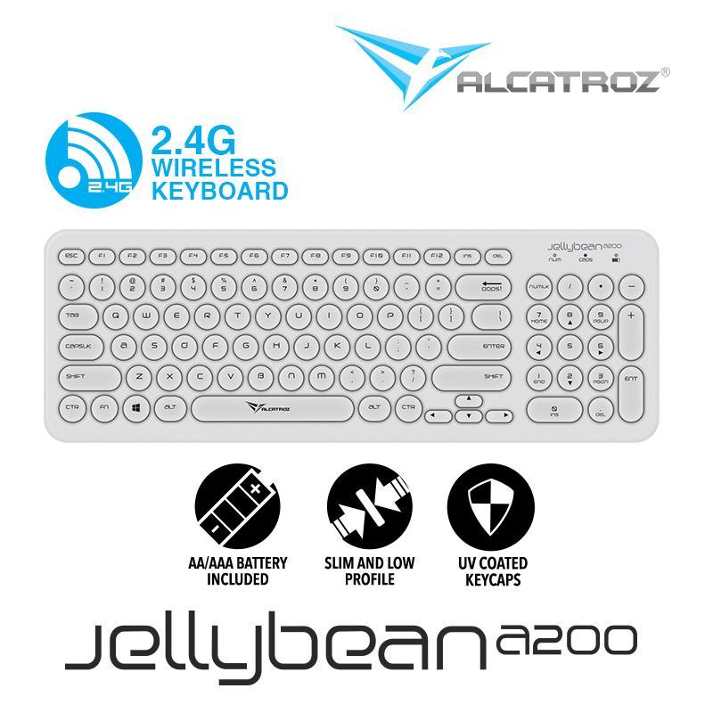 alcatroz keyboard wired jellybean u200