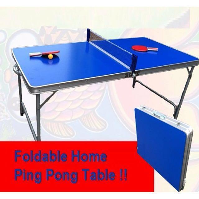 Table Tennis At Best In Singapore Foldable Table Tennis Ping Pong Set