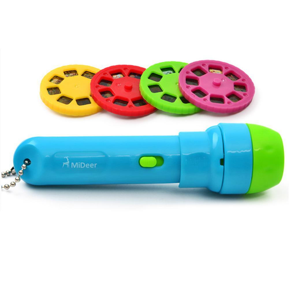 niceEshop Flashlights Projector 4 Childrens Tales for Children Educational Toys Night Lighting