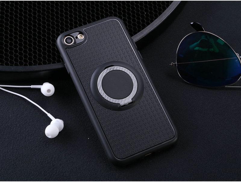 Casing untuk Huawei Enjoy 7 Plus Mobil Magnetic Braket Isap Jari Cincin Lembut TPU Penutup Belakang untuk Huawei Enjoy 7 Plus Versi Global