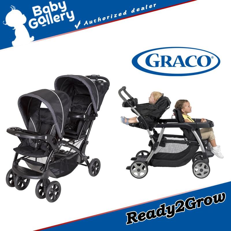 graco ready2grow stand and ride double stroller