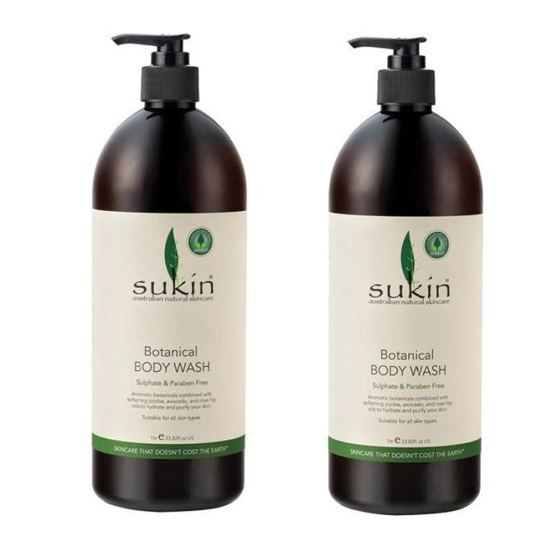 Buy Sukin Botanical Body Wash Pump (1 Litre) (2pcs) Singapore