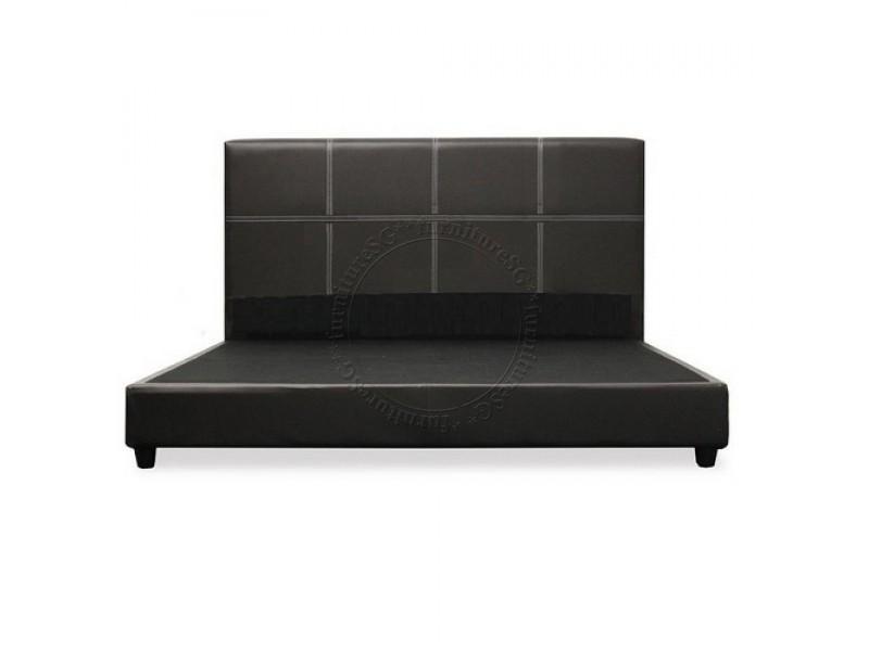 Simple and Modern Faux Leather Bedframe