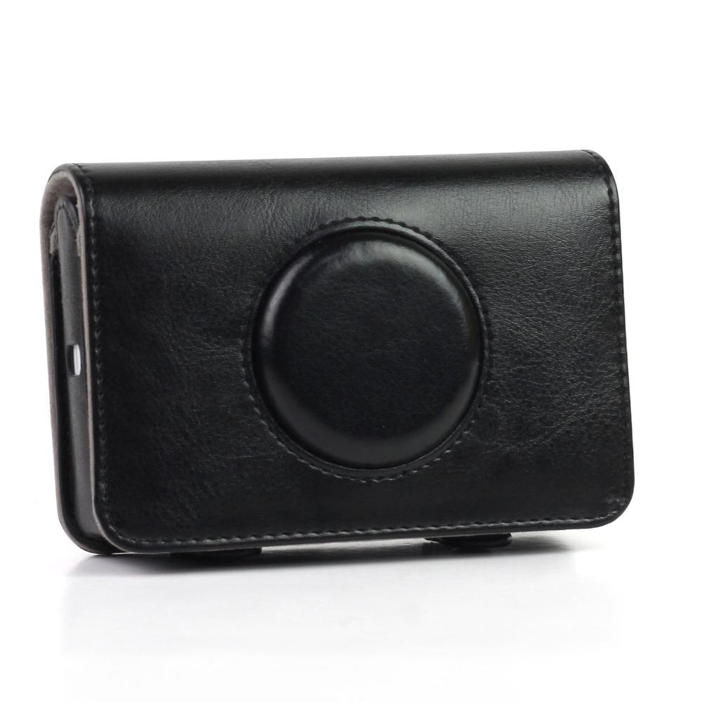PU Tas Kulit Kamera Retro Pelindung Case Penutup untuk Jepretan Polaroid Model Sentuh Kamera-Intl