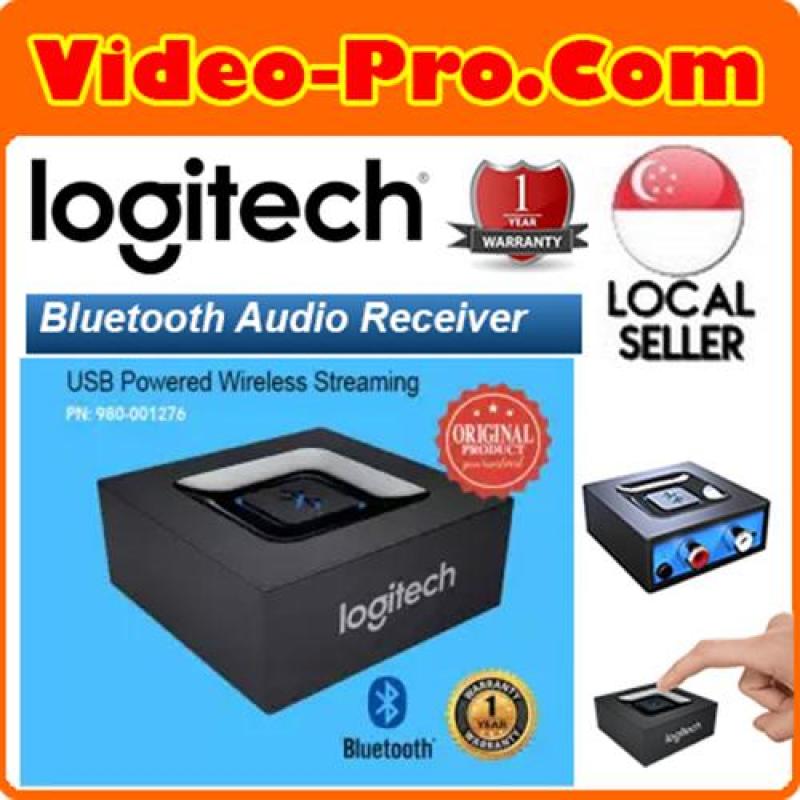 Logitech USB Powered Multipoint Bluetooth Audio Receiver Wireless Streaming- Stream Music From Smartphone or Table 980-001276 Singapore