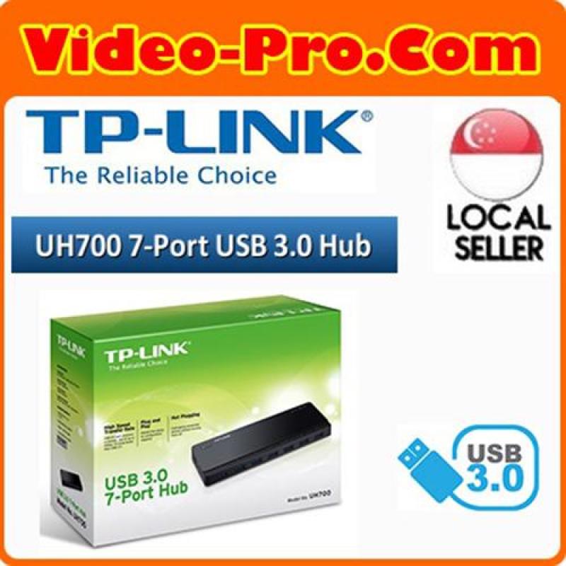 TP-LINK UH700 USB 3.0 7-Port Super Hi-speed USB Hub with Power Adapter