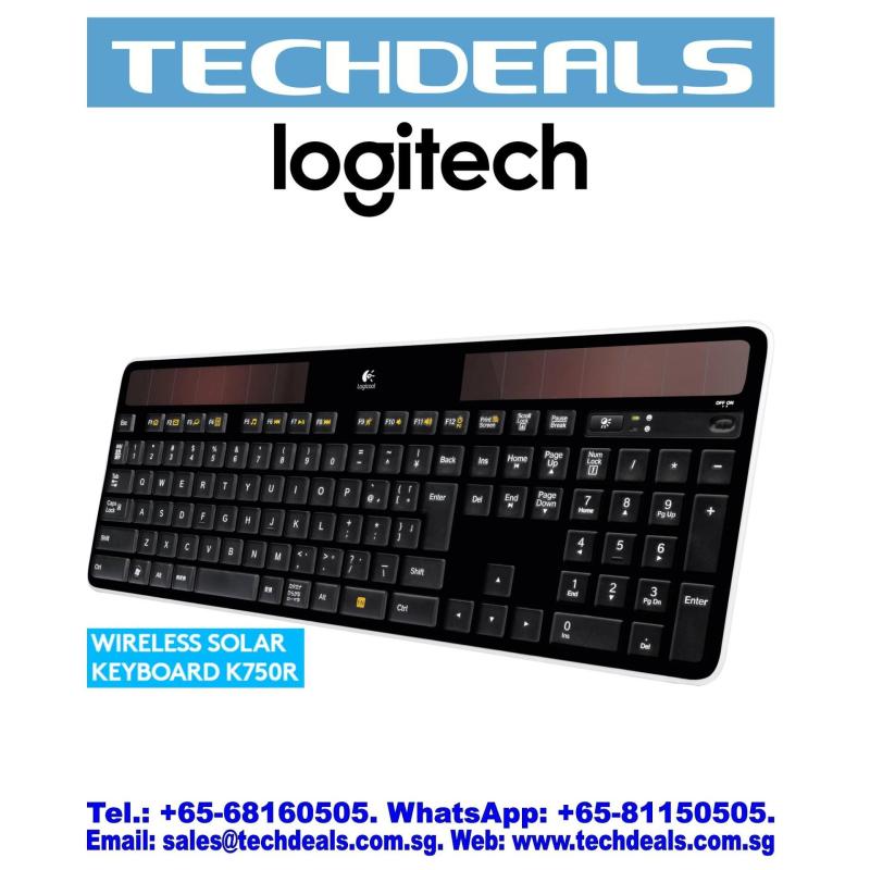 LOGITECH K750R WIRELESS SOLAR KEYBOARD (3Y) Singapore