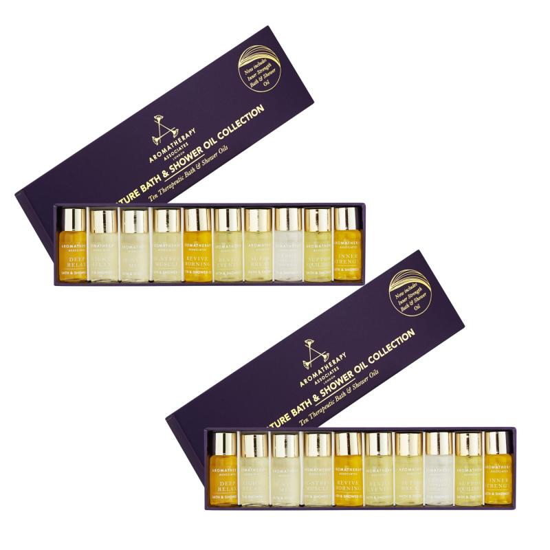 Buy 2 x Aromatherapy Associates Miniature Bath Shower Oil Collection 10 x 3ml/0.1oz - intl Singapore