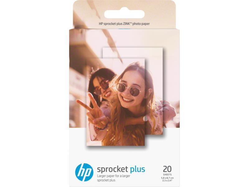 HP Sprocket Plus Photo Paper-20 sticky-backed sheets/2.3 x 3.4 in Singapore