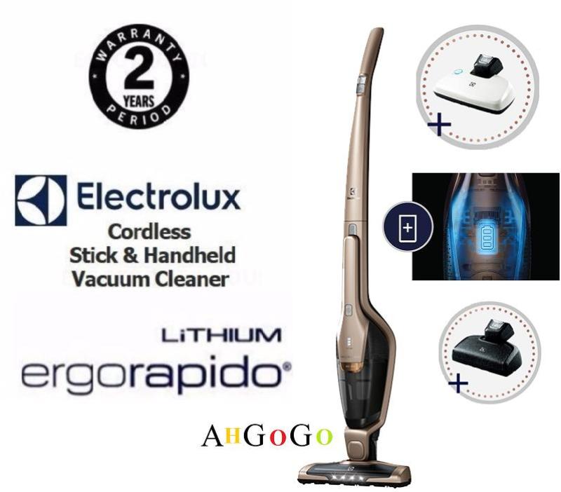 Electrolux 4-in-1 Ergorapido® Bed Pro Power Animal Cordless Stick Vacuum Cleaner ZB3324BP (2yrs warranty) Singapore
