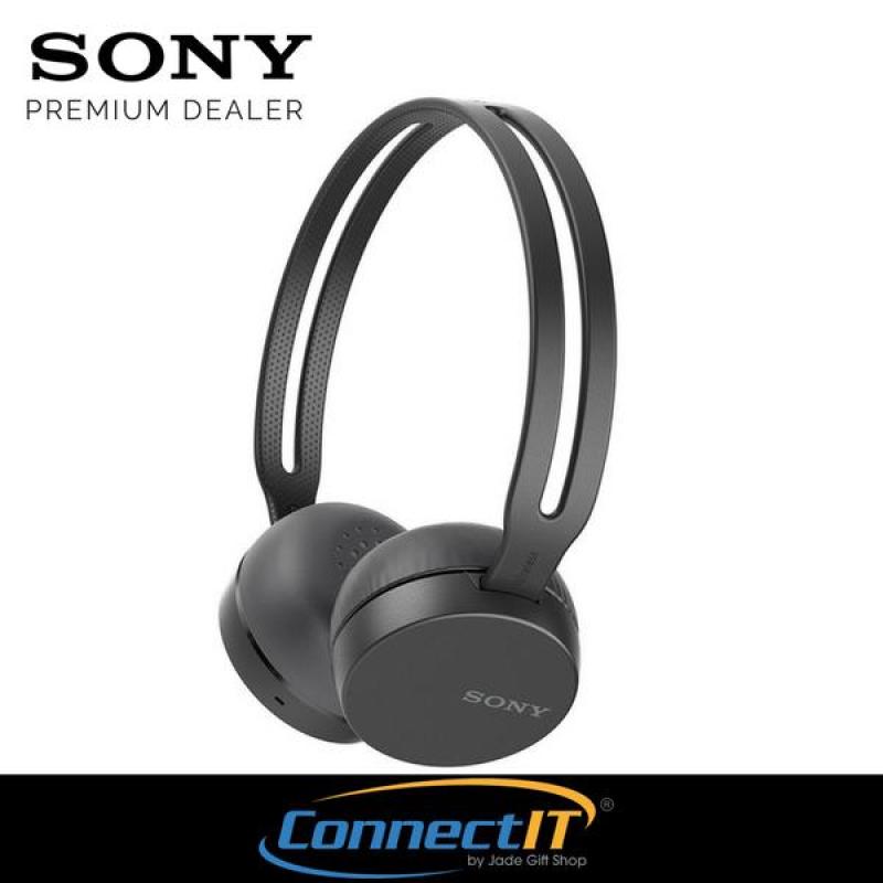 Sony WH-CH400 Bluetooth Wireless On-Ear Headphones For Smartphone (Black) Singapore