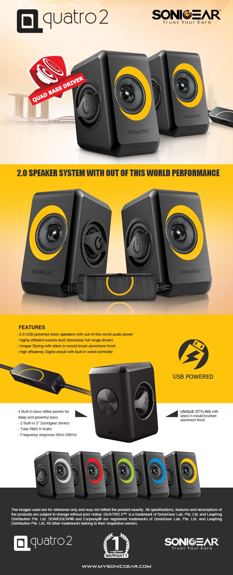 sonic gear quatro 2
