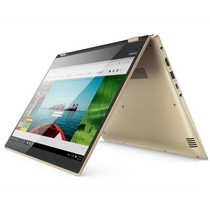 LENOVO YOGA 520 81C8001TSB 14.0 FHD IPS (TOUCH) I5-8250U 8GB DDR4 1TB HDD 128GB SSD NVDIA GEFORCE GT940MX 2GB GRAPHICS WIN 10 ( GOLD METALLIC )