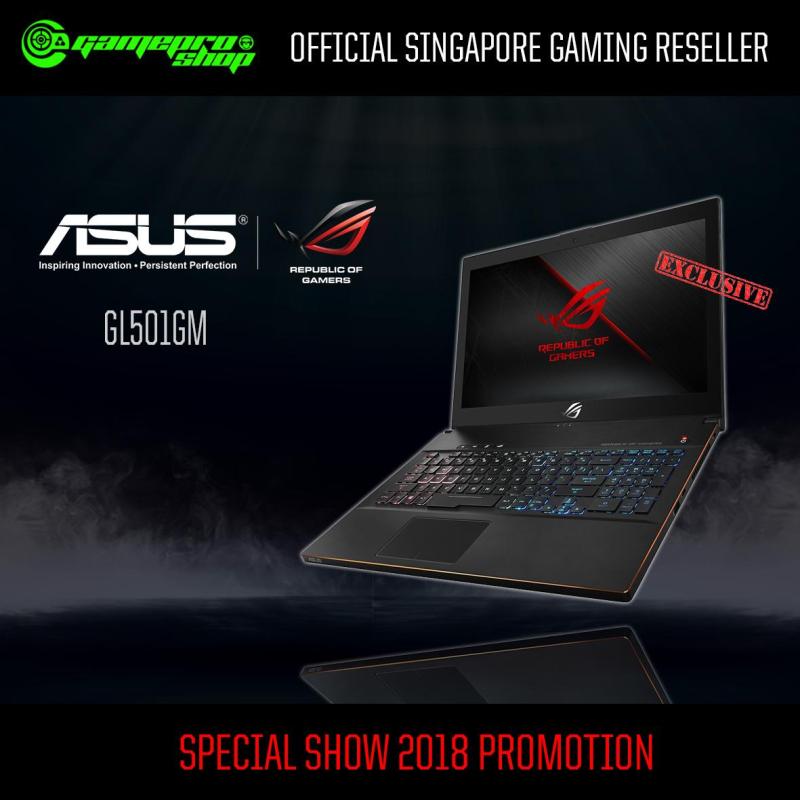 8th Gen ASUS GM501GM EXCLUSIVE (8th-Gen/512GB SSD/GTX 1060 6GB GDDR5) 15.6 With 144Hz Gaming Laptop *GSS PROMO*
