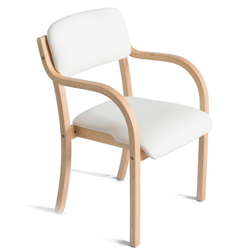 SD computer chair with high back and arm rest