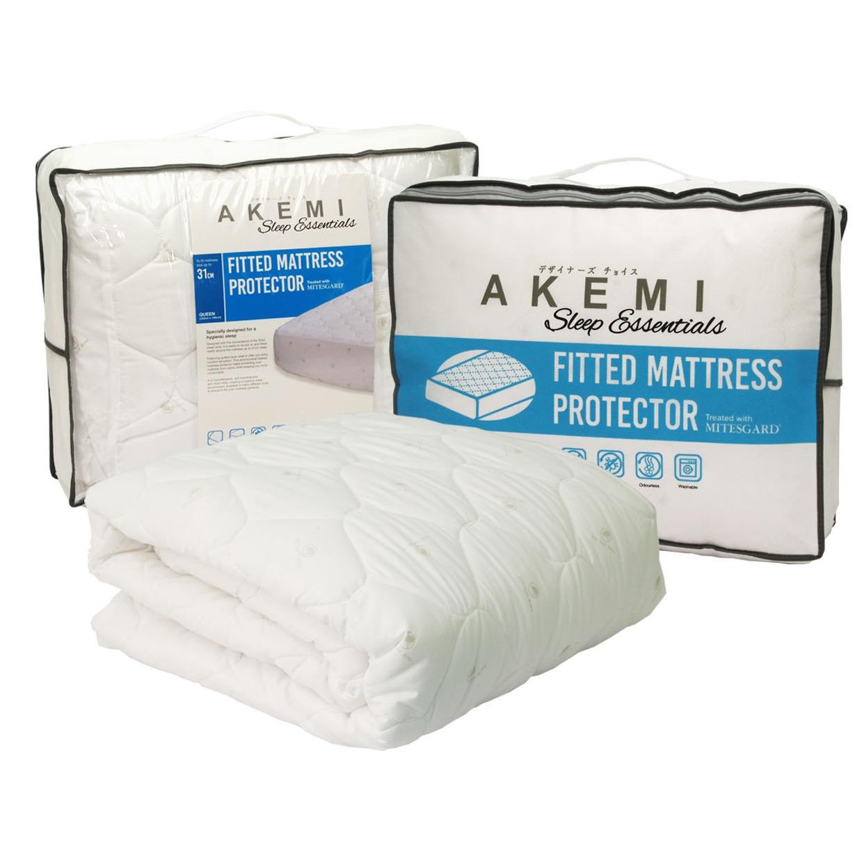 AKEMI Sleep Essentials Fitted Mattress Protector