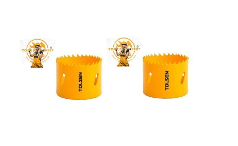 Tolsen Tools by EgHardware, 43mm Bi-metal Holesaw 2 pcs per pkt