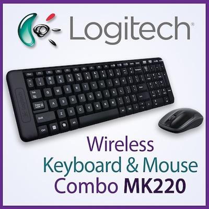 Logitech MK220 Compact Wireless Keyboard and Mouse Combo Singapore