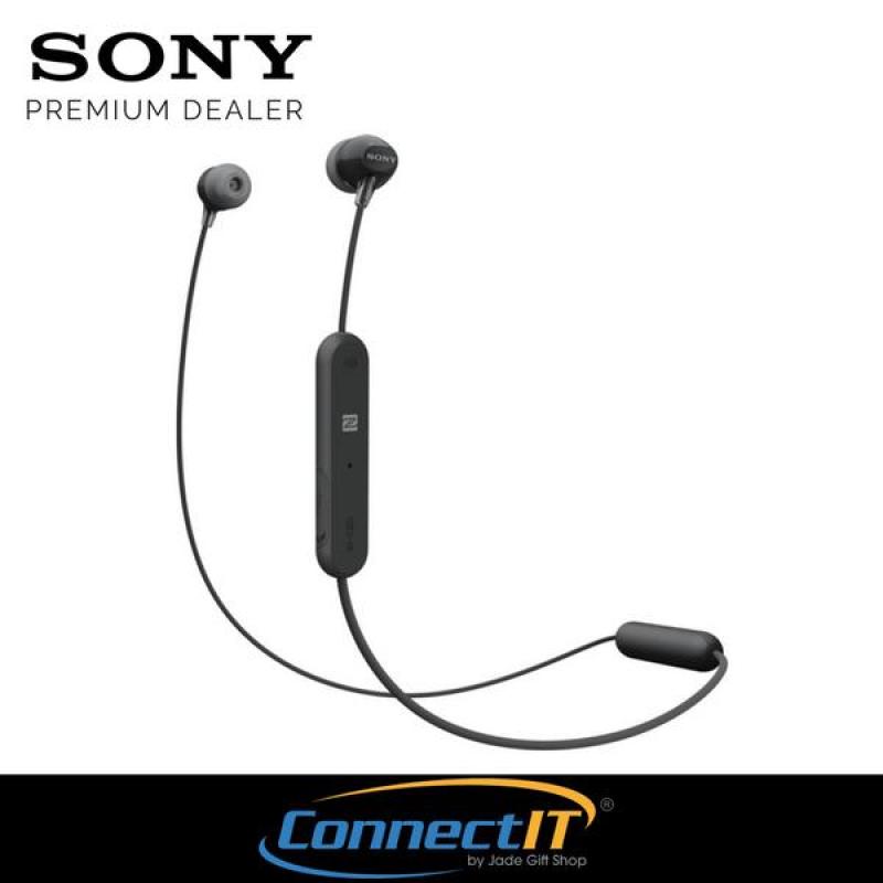 Sony WI-C300 Bluetooth Wireless Earbuds For Smartphones (Black) Singapore