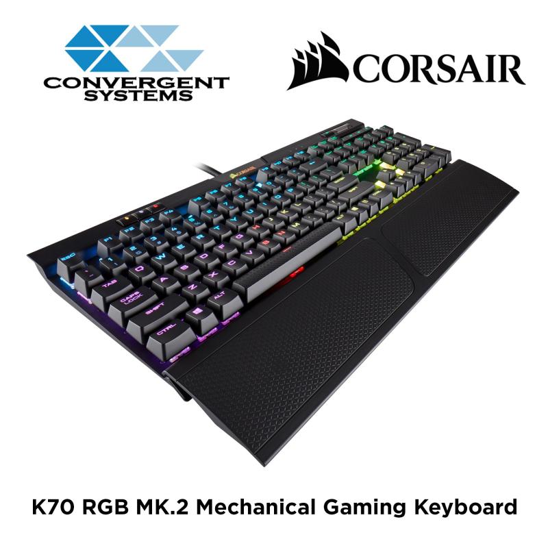 Corsair K70 RGB MK.2 RAPIFIRE Mechanical Gaming Keyboard - Cherry MX Speed RGB Singapore