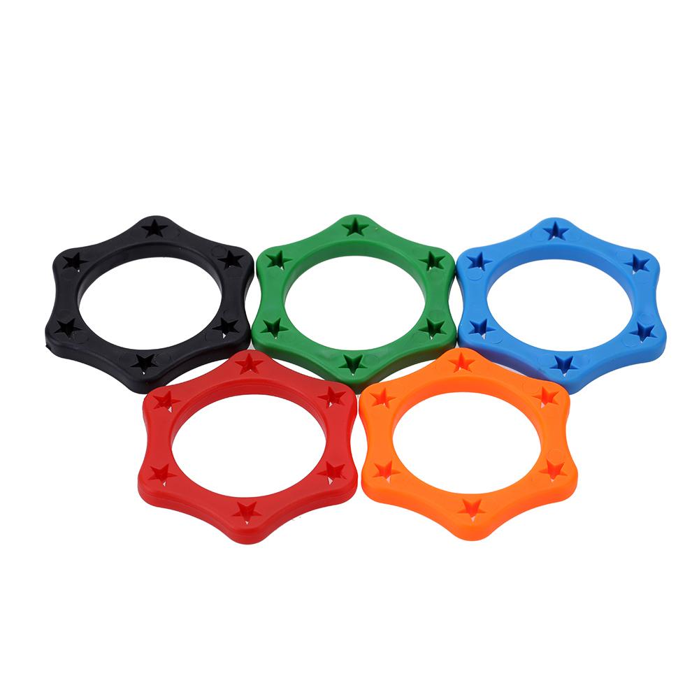 5pcs Rubber Wireless Handheld Microphone Anti-rolling Protection Ring
