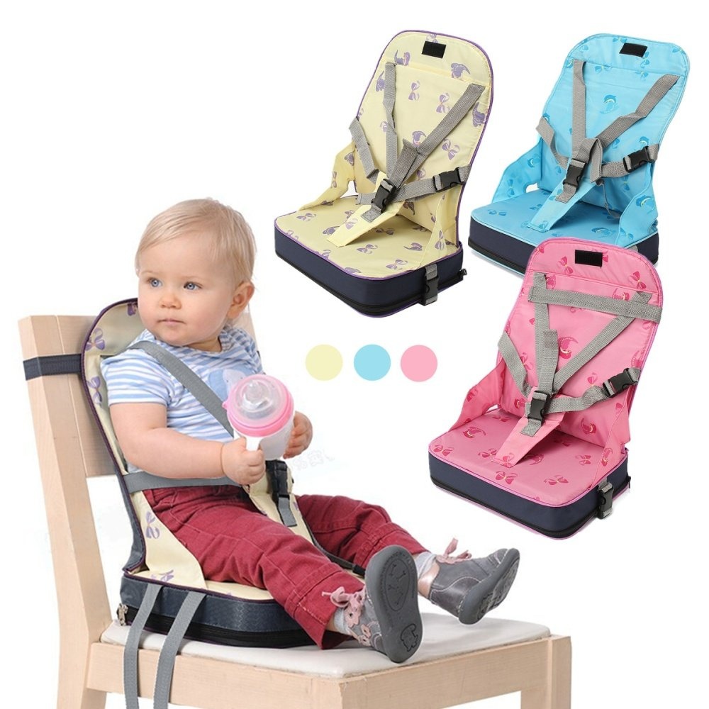 Kids Baby High Chair Dining Feeding Chair Booster Seat Foldable Travel Portable