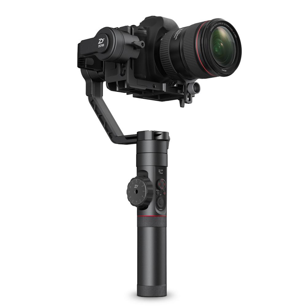 Zhiyun Resmi Crane 2 3-Axis Penstabil Kamera untuk Semua Model DSLR Kamera Mirrorless Canon 5D2/3/4 dengan Servo Ikuti Fokus