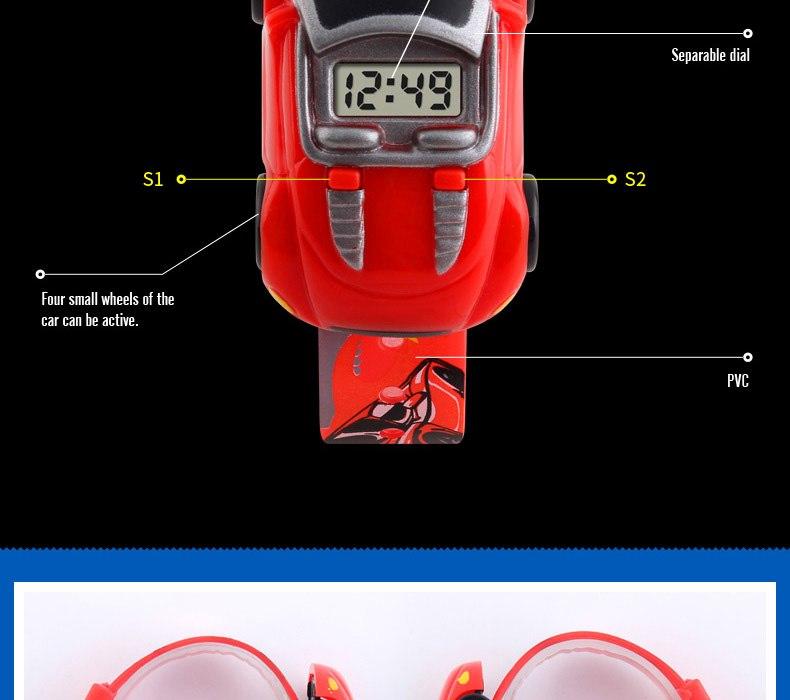 SKMEI Anak-anak Jam Tangan Pelajar Mobil Jam Tangan Anak 