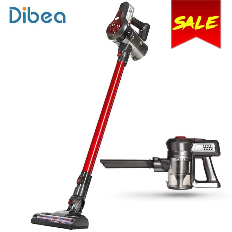 Original Dibea C17 Wireless Upright Vacuum Cleaner Portable 2-in-1 Handheld Cordless Upright Vacuum Cleaner For Home Appliances With Docking Station Sweeper Singapore