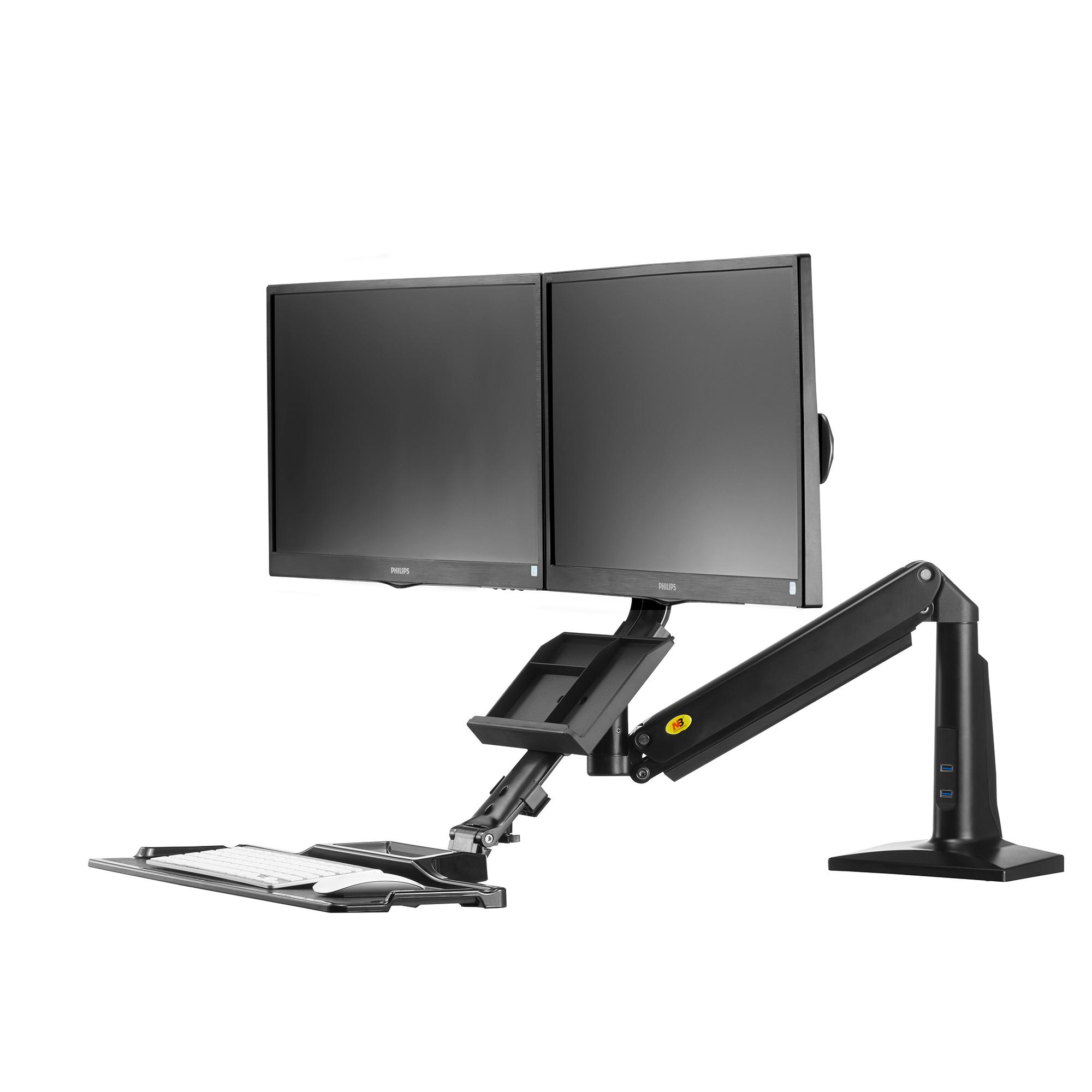 North Bayou At Best In Singapore Lazada Sg Fc24 2a Ergonomics Interactive Gas Strut Desktop Mount